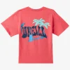 O’Neill Tops^BOY'S LAGGER TEE RED HEATHER