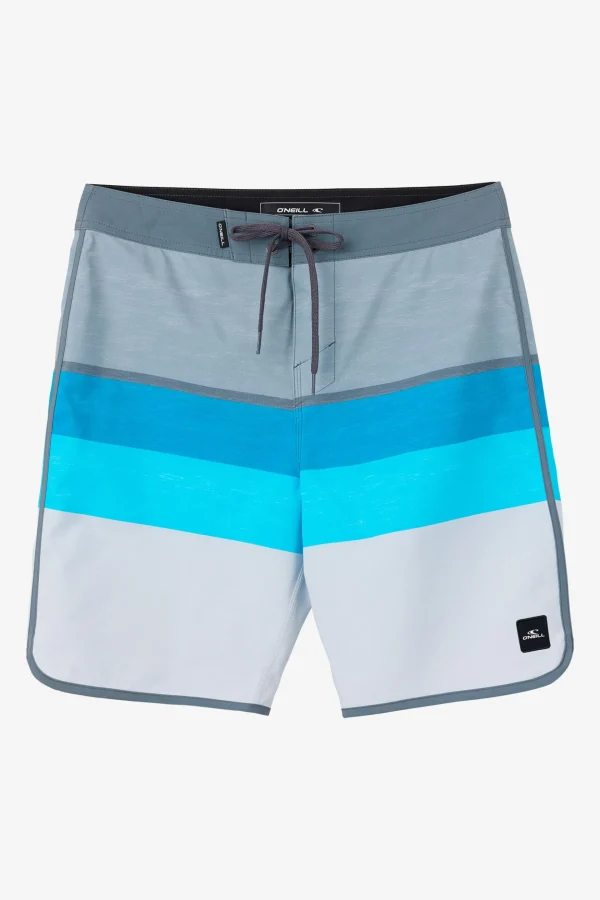 O’Neill Boardshorts^BOY'S LENNOX SCALLOP 16" BOARDSHORTS LIGHT GREY