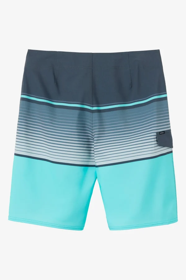 O’Neill Boardshorts^BOY'S LENNOX STRIPE 18" BOARDSHORTS TURQUOISE