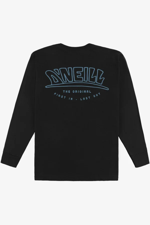 O’Neill Tops^BOY'S NAME LONG SLEEVE TEE BLACK