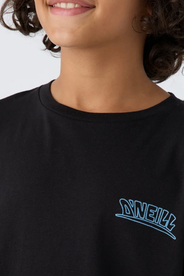 O’Neill Tops^BOY'S NAME LONG SLEEVE TEE BLACK