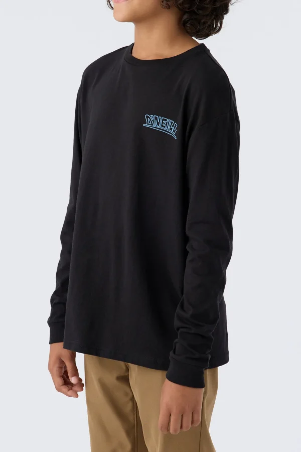 O’Neill Tops^BOY'S NAME LONG SLEEVE TEE BLACK