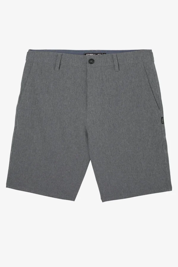 O’Neill Bottoms^BOY'S RESERVE HEATHER 18" HYBRID SHORTS GREY