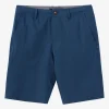 O’Neill Bottoms^BOY'S RESERVE LIGHT CHECK 18" HYBRID SHORTS NAVY