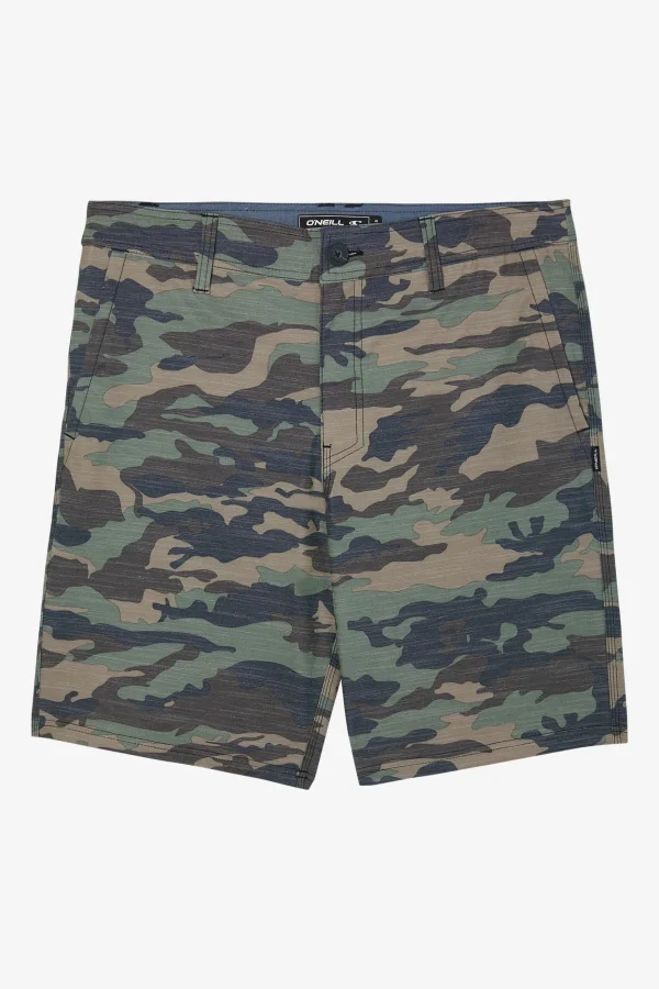 O’Neill Bottoms^BOY'S RESERVE SLUB 18" HYBRID SHORTS CAMO