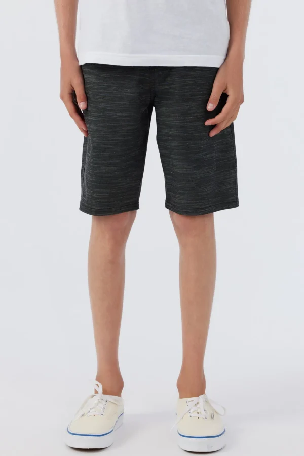 O’Neill Bottoms^BOY'S RESERVE SLUB 18" HYBRID SHORTS BLACK