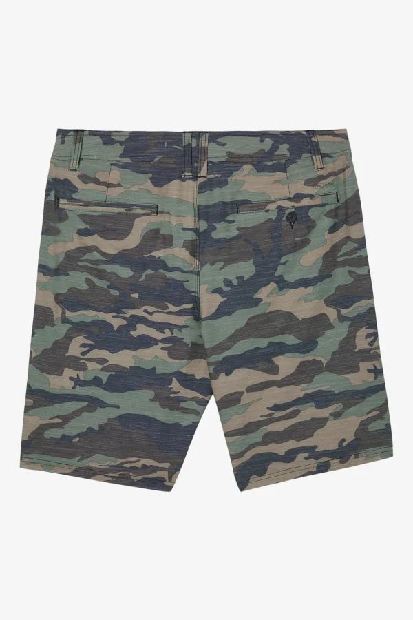 O’Neill Bottoms^BOY'S RESERVE SLUB 18" HYBRID SHORTS CAMO