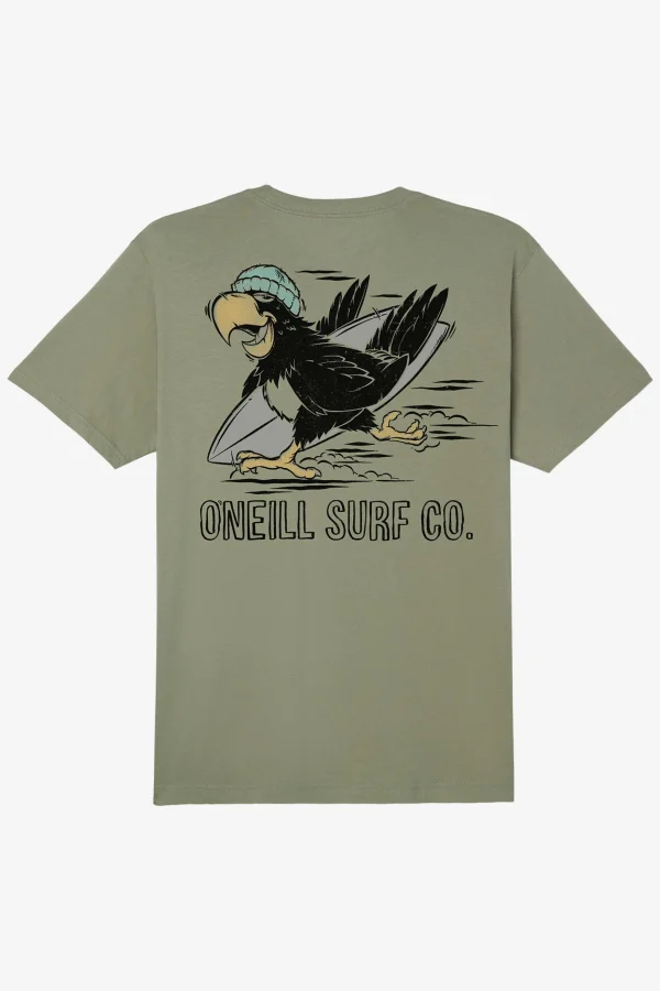 O’Neill Tops^BOY'S RUDY TEE MILITARY GREEN