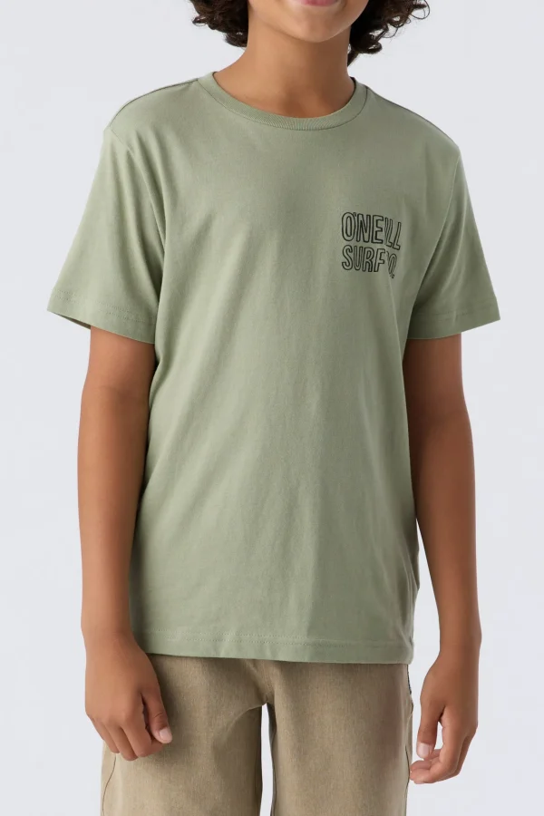 O’Neill Tops^BOY'S RUDY TEE MILITARY GREEN