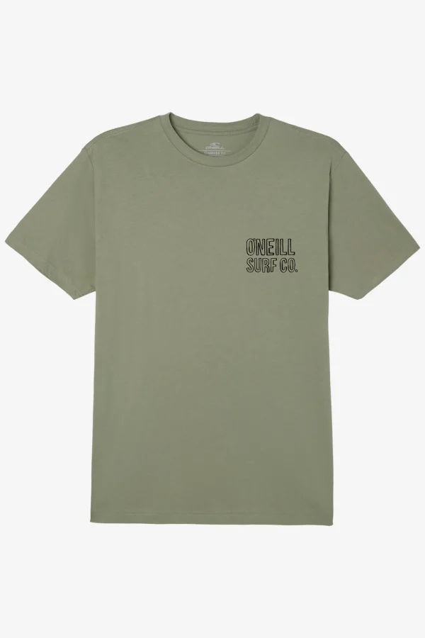 O’Neill Tops^BOY'S RUDY TEE MILITARY GREEN