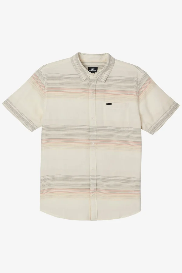 O’Neill Tops^BOY'S SEAFARING STRIPE SHIRT CREAM