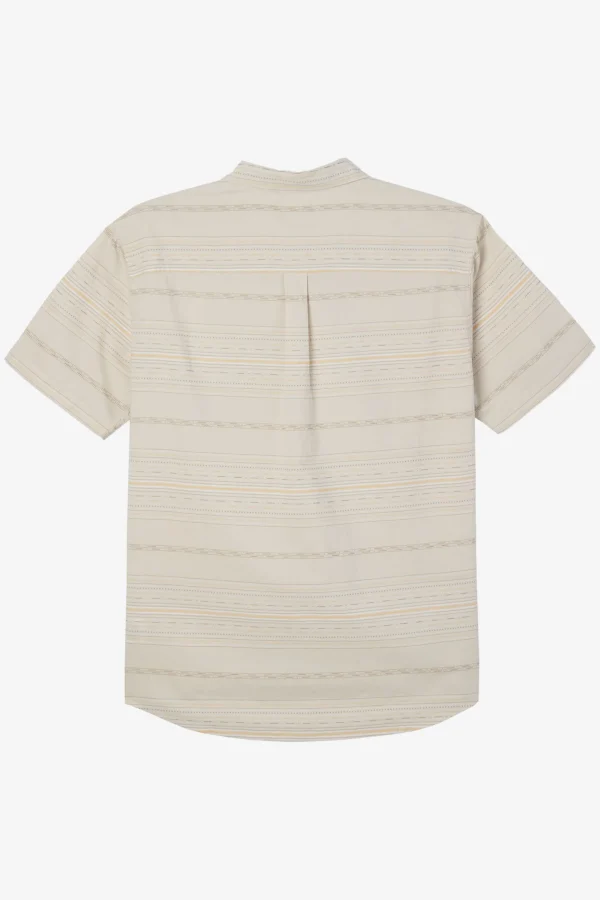 O’Neill Tops^BOY'S SEAFARING STRIPE SHIRT LIGHT KHAKI