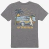 O’Neill Tops^BOY'S THRILLS TEE HEATHER GREY