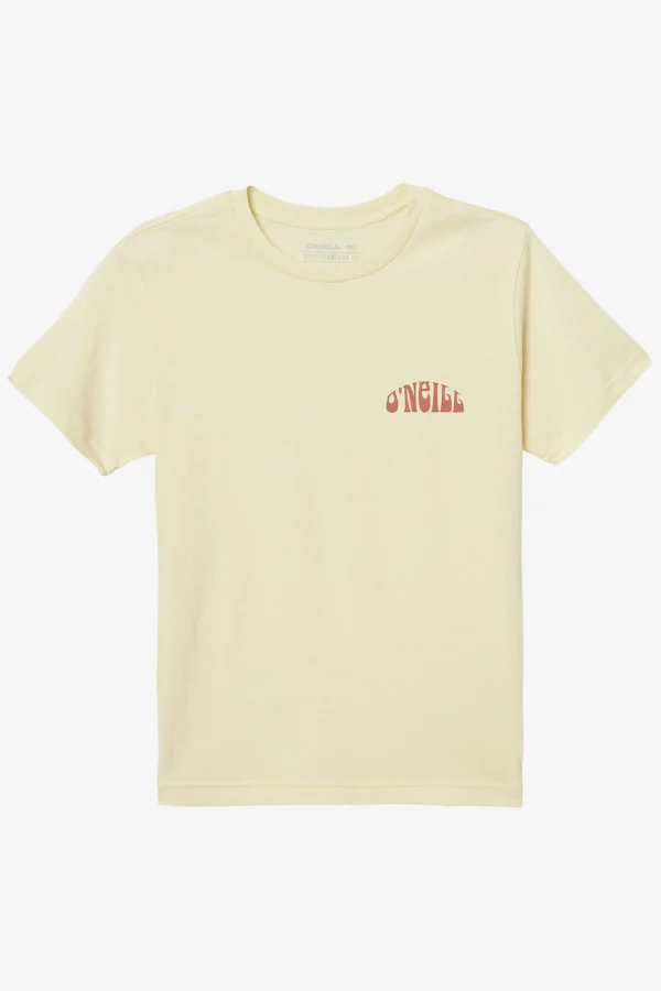 O’Neill Tops^BOY'S THRILLS TEE PALE YELLOW