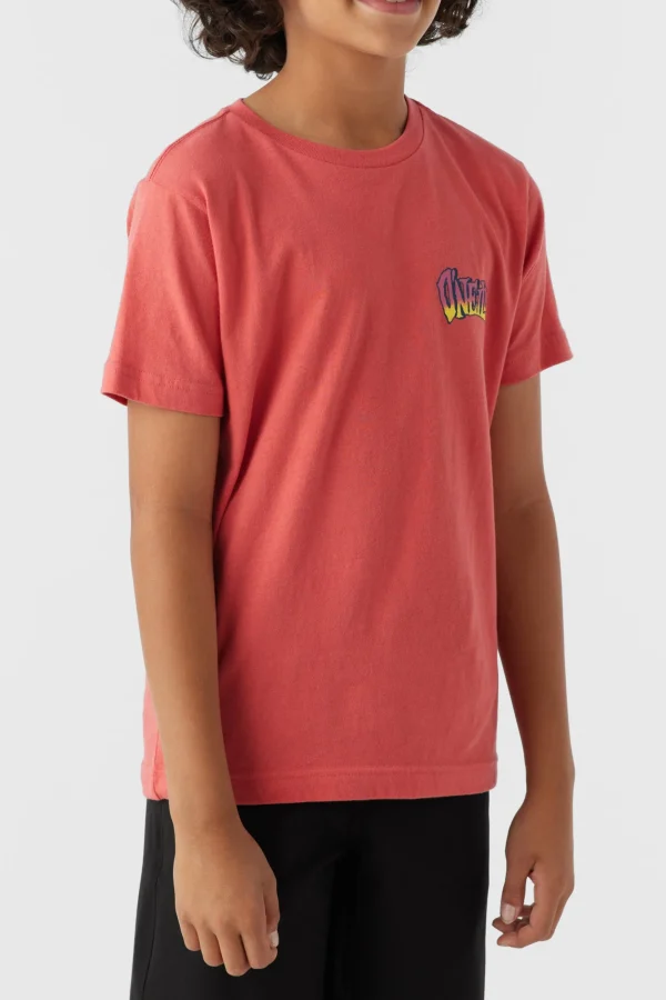 O’Neill Tops^BOY'S TIKI-MAN TEE HOT RED