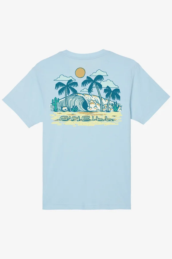 O’Neill Tops^BOY'S TUBE TEE SKY BLUE HEATHER