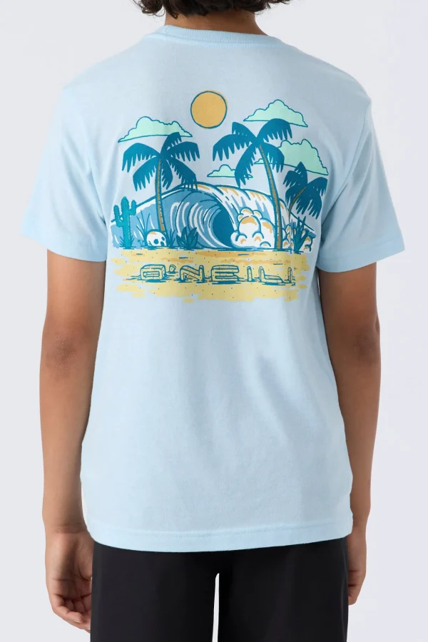 O’Neill Tops^BOY'S TUBE TEE SKY BLUE HEATHER