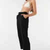 O’Neill Cover-Ups^BRENDA CRINKLE DOUBLE GAUZE BEACH PANTS BLACK