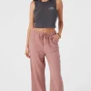 O’Neill Bottoms^BRENDA CRINKLE DOUBLE GAUZE BEACH PANTS BURLWOOD