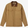 O’Neill Jackets^BRONSEN HIGH PILE LINED JACKET DARK KHAKI