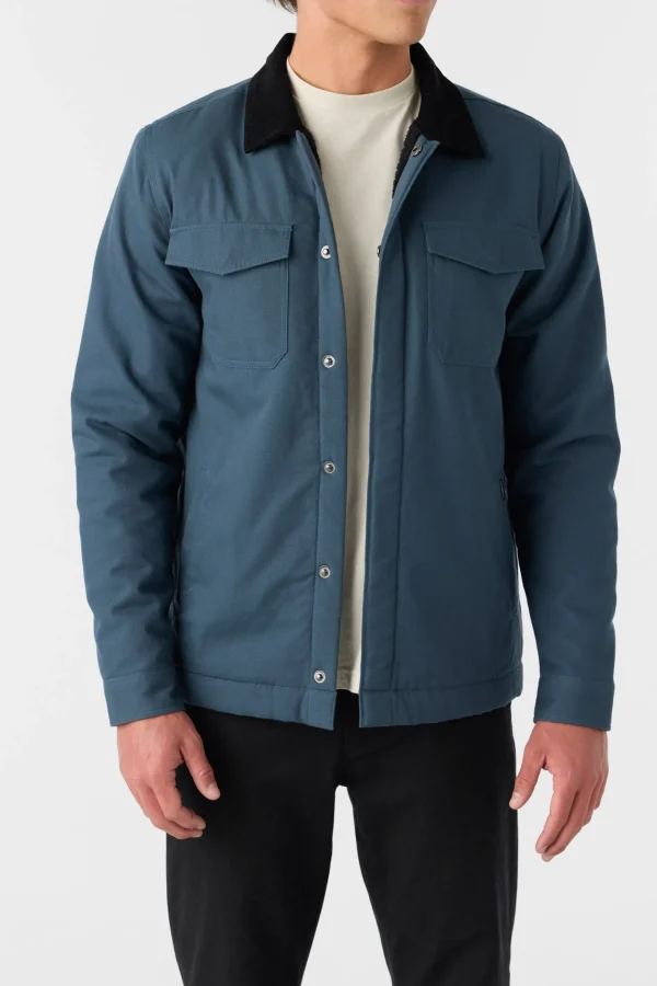 O’Neill Jackets^BRONSEN HIGH PILE LINED JACKET MIDNIGHT NAVY