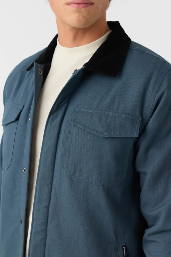 O’Neill Jackets^BRONSEN HIGH PILE LINED JACKET MIDNIGHT NAVY