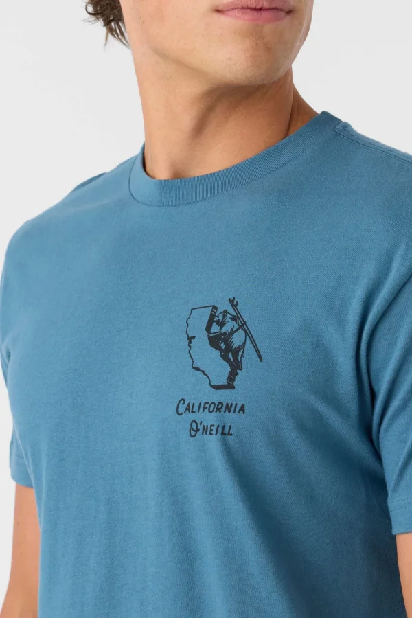 O’Neill Tees^CALI TREK STANDARD FIT TEE REAL TEAL