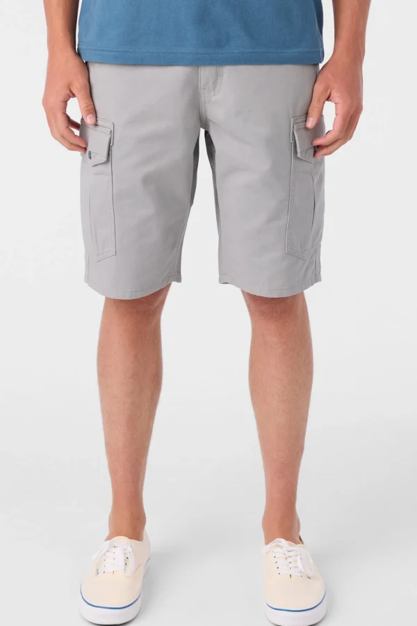 O’Neill Shorts^CAMPBELL 21" CARGO SHORTS LIGHT GREY