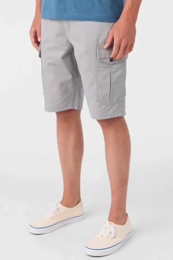 O’Neill Shorts^CAMPBELL 21" CARGO SHORTS LIGHT GREY