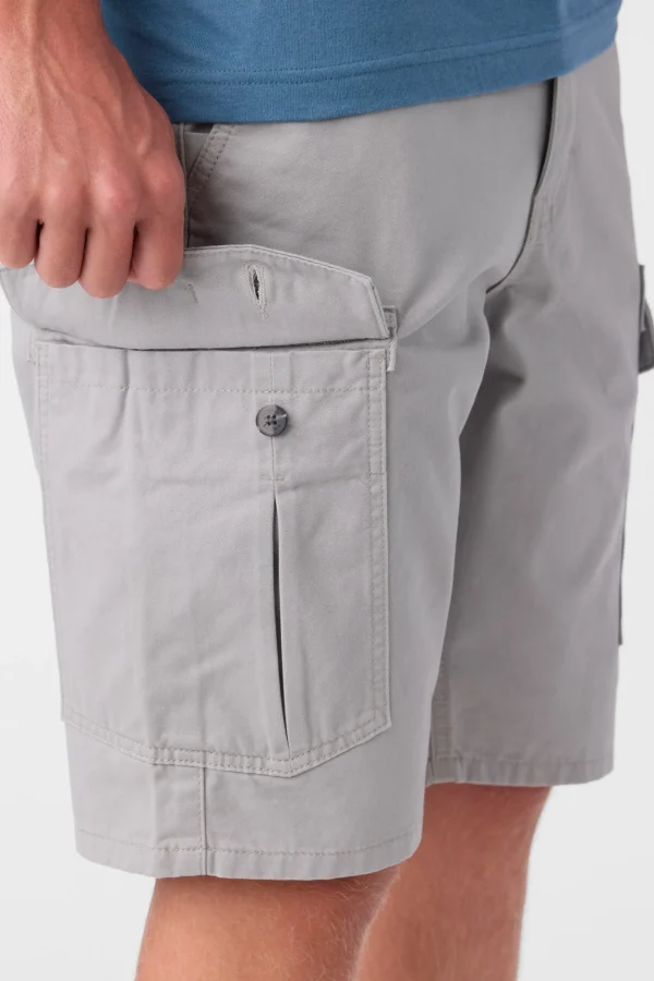 O’Neill Shorts^CAMPBELL 21" CARGO SHORTS LIGHT GREY