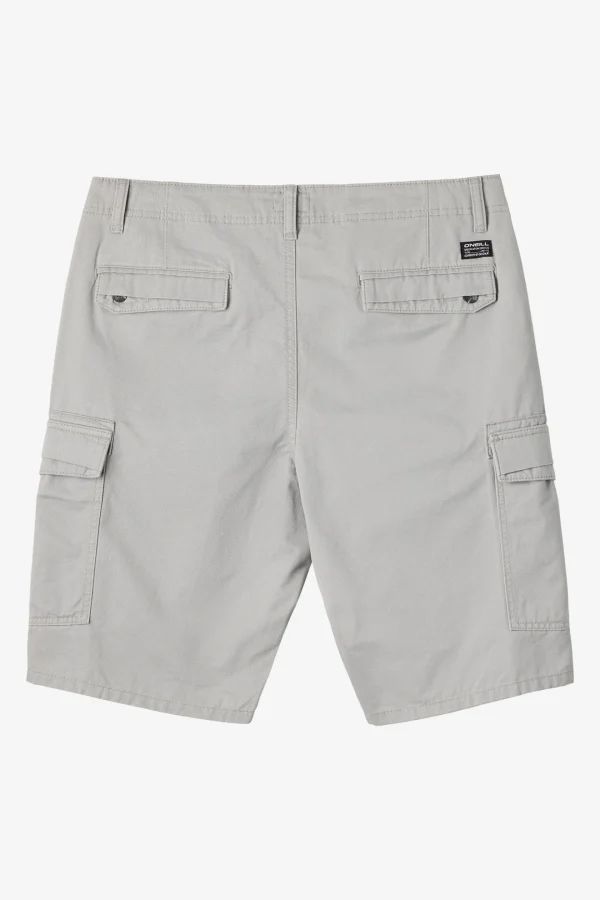 O’Neill Shorts^CAMPBELL 21" CARGO SHORTS LIGHT GREY