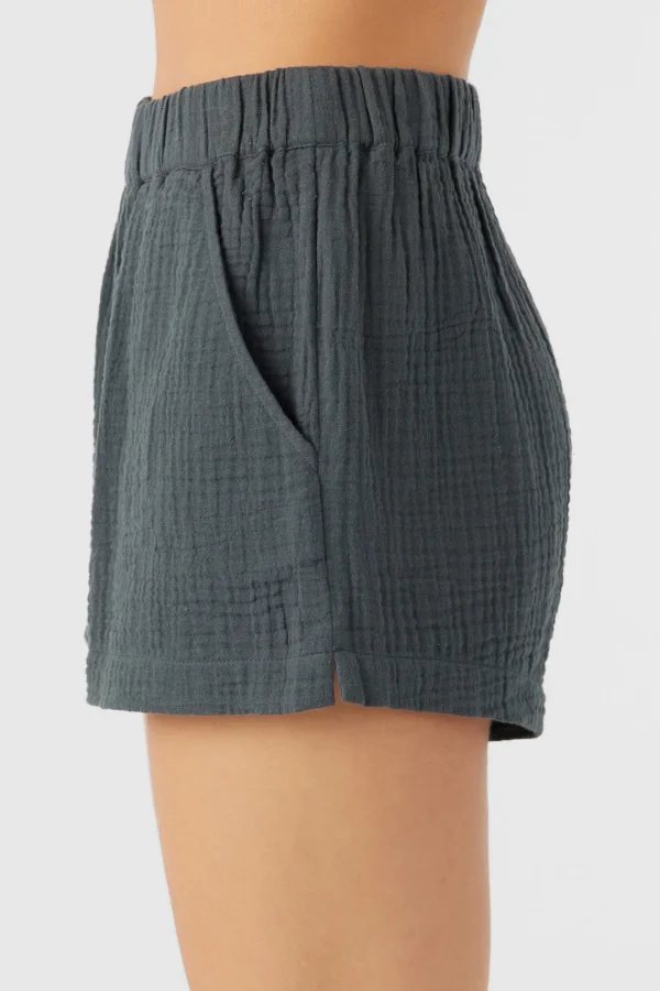 O’Neill Cover-Ups | Bottoms^CARALEE DOUBLE GAUZE SHORTS SLATE