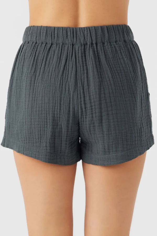 O’Neill Cover-Ups | Bottoms^CARALEE DOUBLE GAUZE SHORTS SLATE