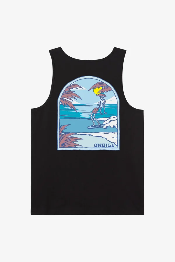 O’Neill Tees^CHILL BONES TANK BLACK