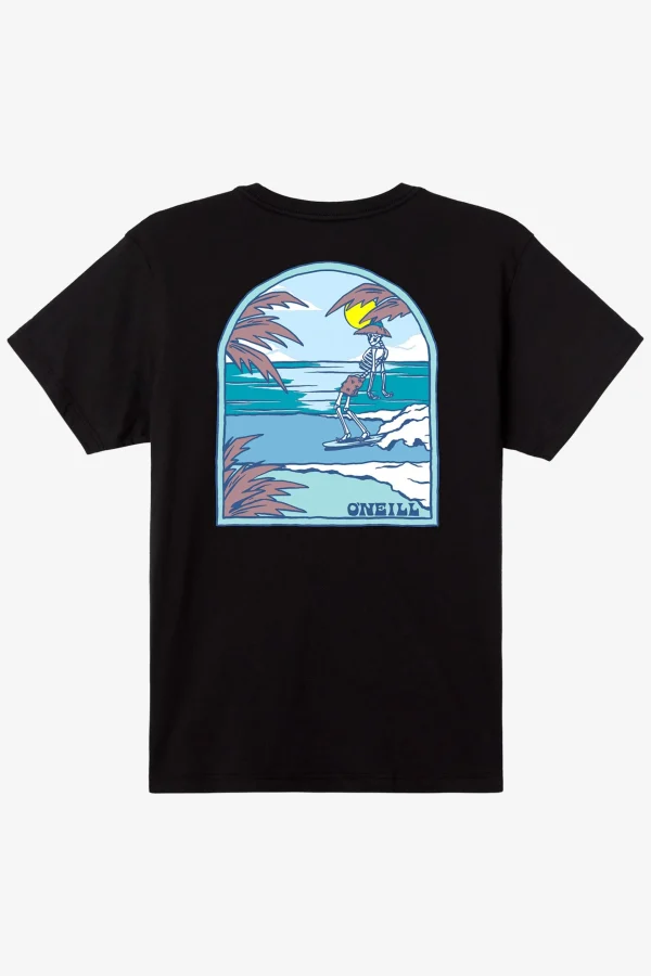 O’Neill Tees^CHILL BONES TEE BLACK