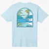 O’Neill Tees^CHILL BONES TEE SKY BLUE HEATHER