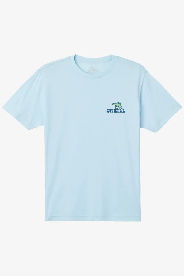 O’Neill Tees^CHILL BONES TEE SKY BLUE HEATHER