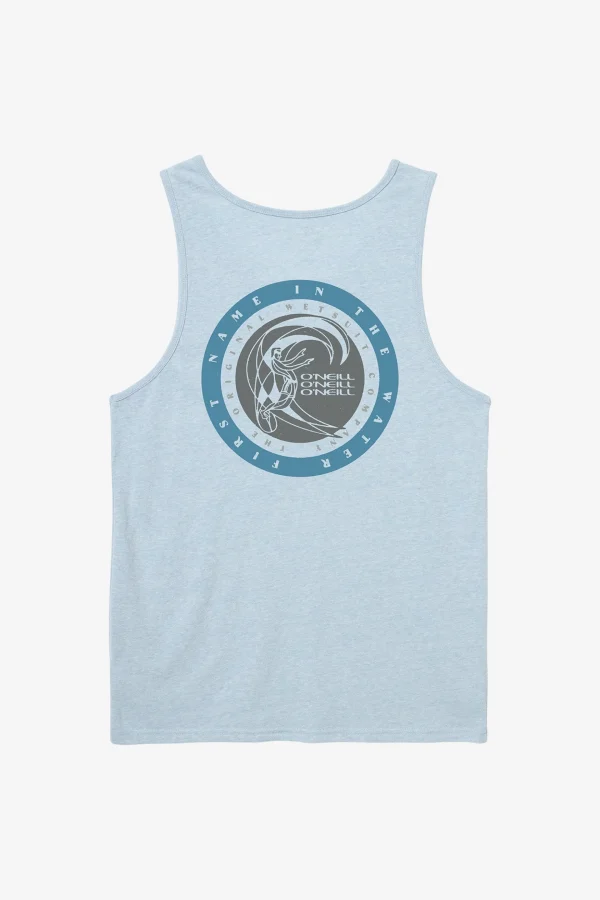 O’Neill Tees^CIRCLE SURFER TANK LIGHT INDIGO