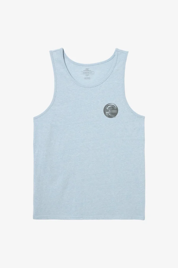 O’Neill Tees^CIRCLE SURFER TANK LIGHT INDIGO