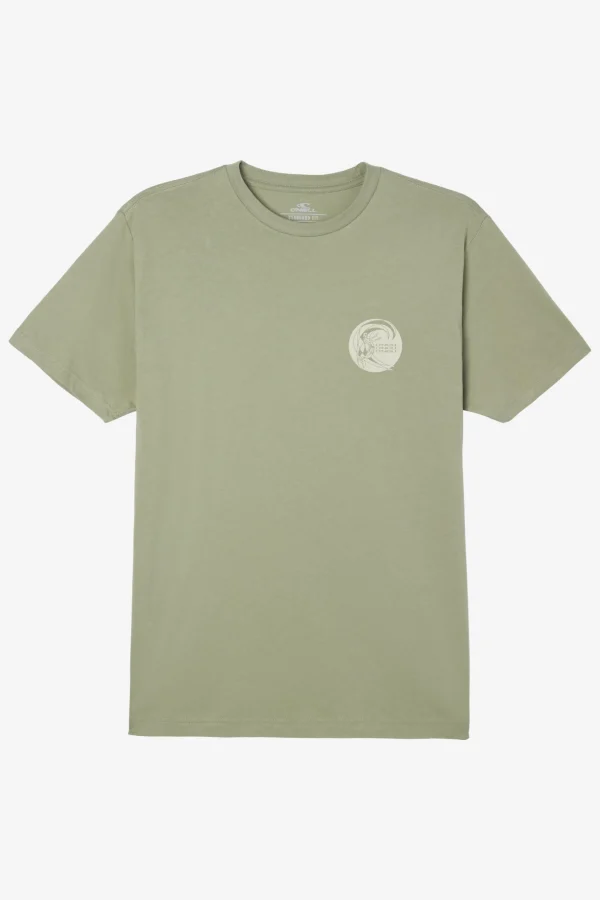 O’Neill Tees^CIRCLE SURFER TEE MILITARY GREEN