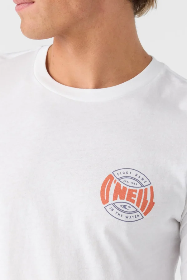 O’Neill Tees^COIN FLIP STANDARD FIT LONG SLEEVE TEE WHITE