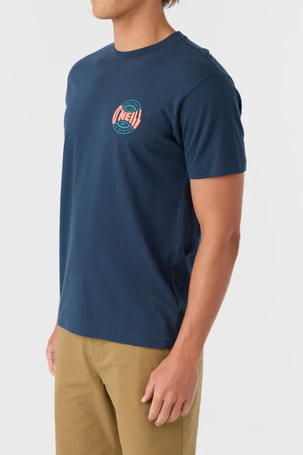 O’Neill Tees^COIN FLIP STANDARD FIT TEE NEW NAVY