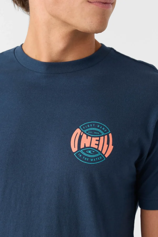 O’Neill Tees^COIN FLIP STANDARD FIT TEE NEW NAVY