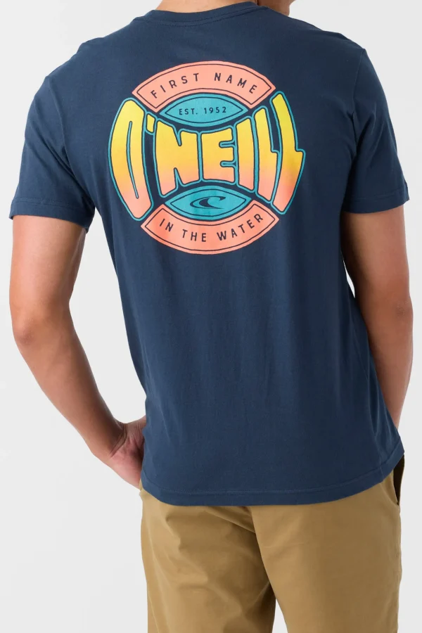 O’Neill Tees^COIN FLIP STANDARD FIT TEE NEW NAVY