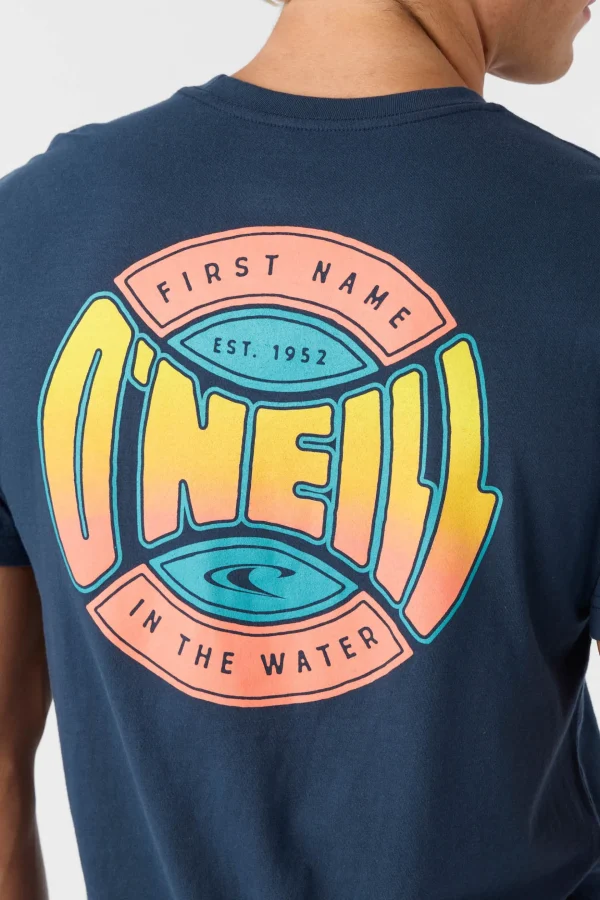 O’Neill Tees^COIN FLIP STANDARD FIT TEE NEW NAVY