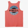 O’Neill Tees^COIN FLIP TANK HOT RED