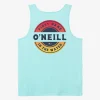 O’Neill Tees^COIN FLIP TANK TURQUOISE