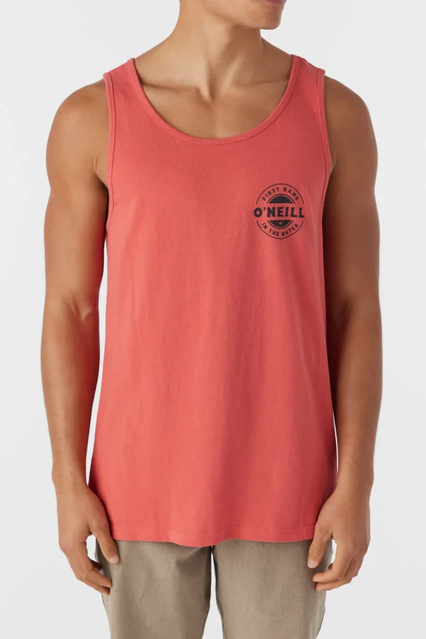 O’Neill Tees^COIN FLIP TANK HOT RED