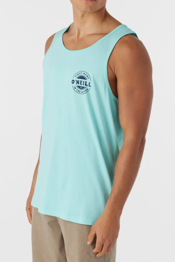 O’Neill Tees^COIN FLIP TANK TURQUOISE