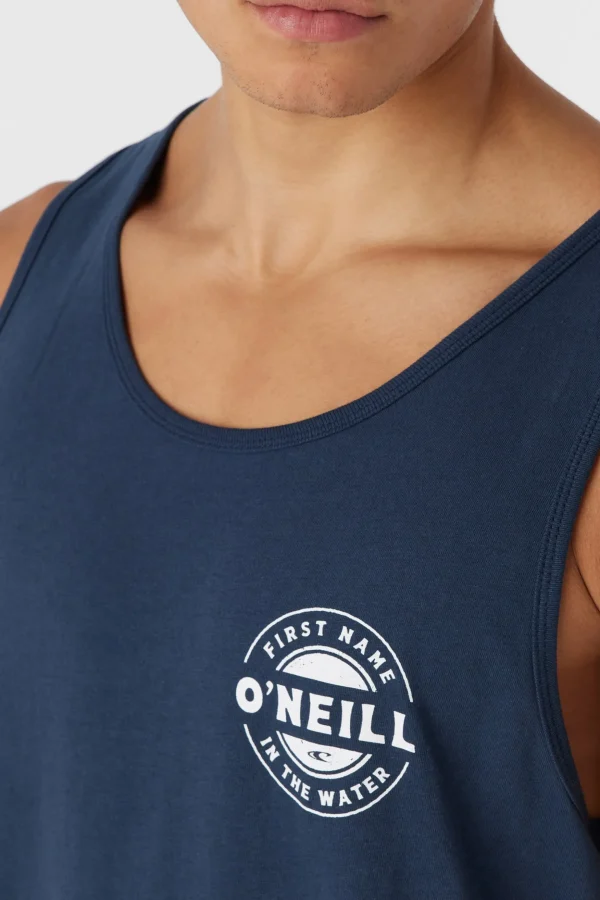 O’Neill Tees^COIN FLIP TANK NAVY 2